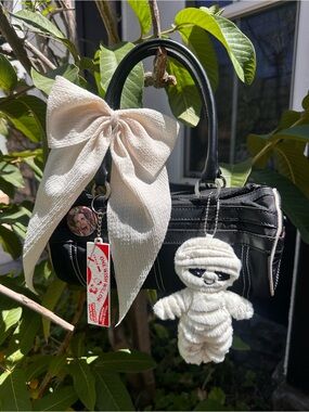 ✨Adorable Halloween Mummy plush bag charm